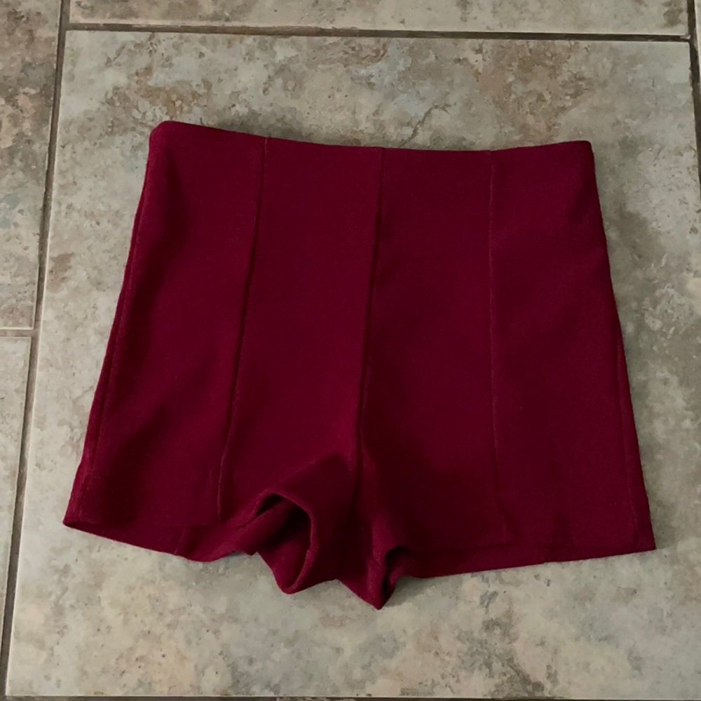 Forever 21 Burgundy Shorts